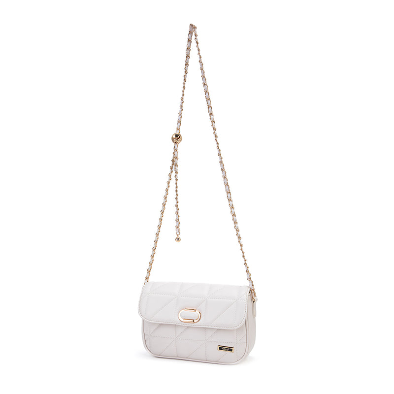 En-ji Meona Slingbag Wanita - Ivory