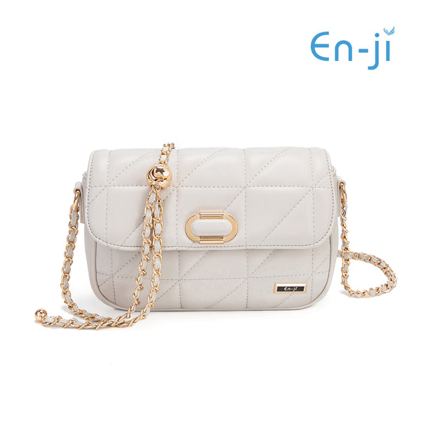 En-ji Meona Slingbag Wanita - Pearlgrey