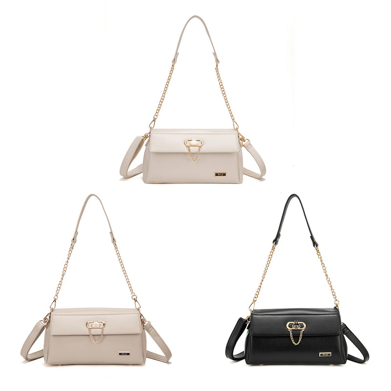 En-ji Simi Shoulderbag Wanita - Dovegrey