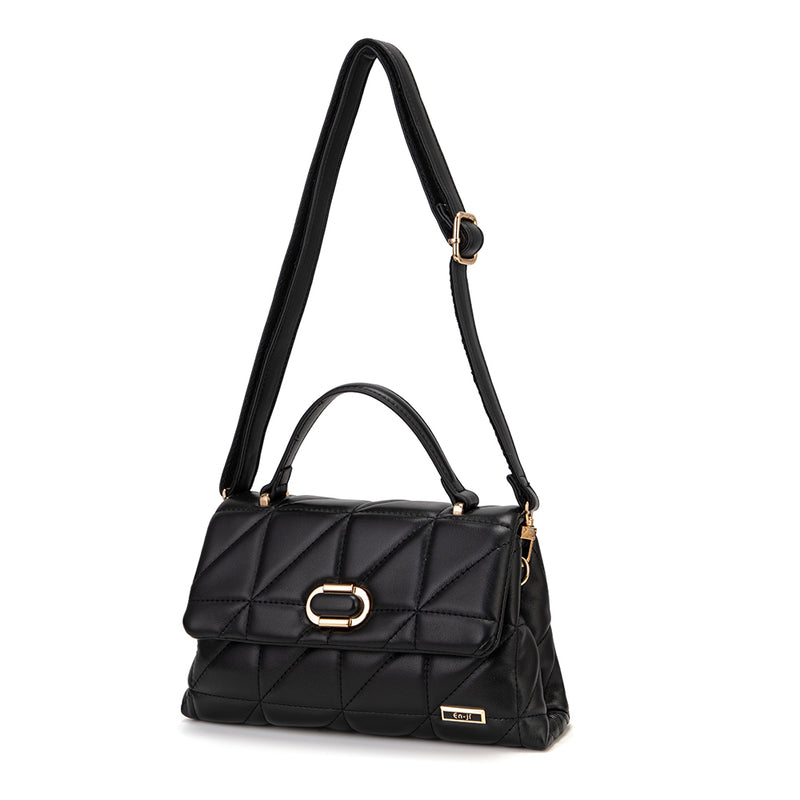 En-ji Iyora Slingbag Wanita - Black