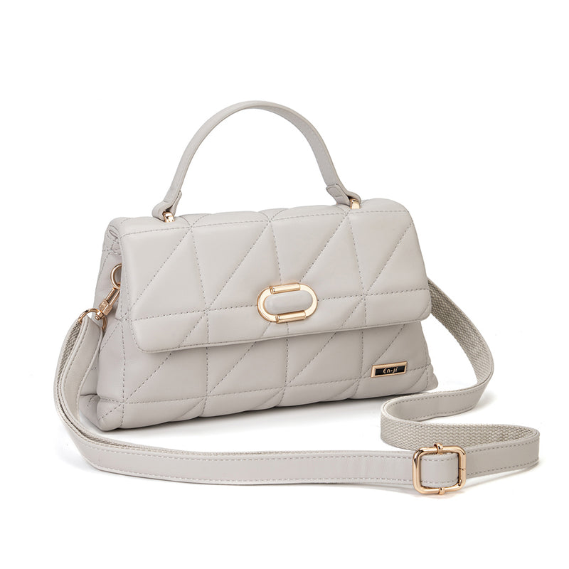 En-ji Iyora Slingbag Wanita - Pearlgrey