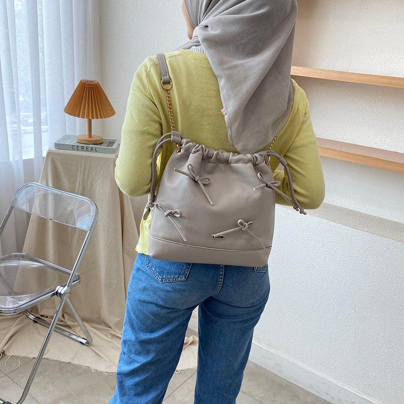 En-ji Manri Backpack - Lightgrey