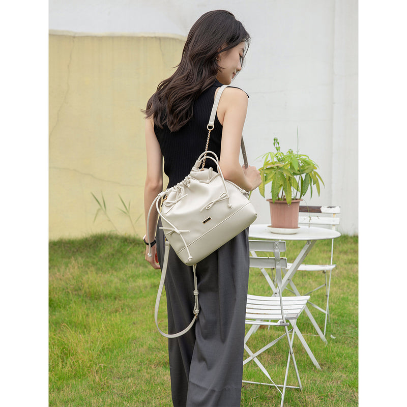 En-ji Manri Backpack - Lightgrey