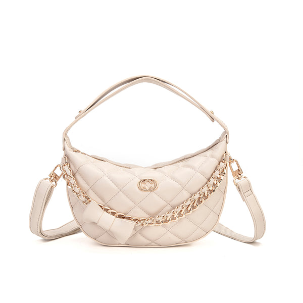 En-ji Senori Handbag - Cream