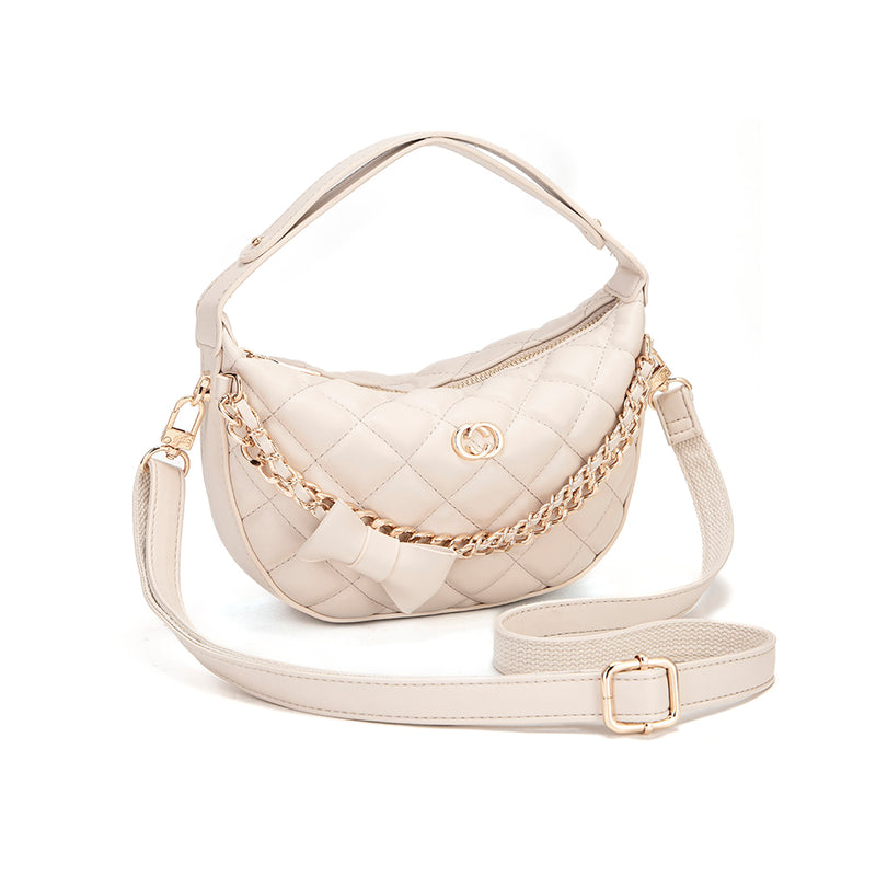 En-ji Senori Handbag - Cream