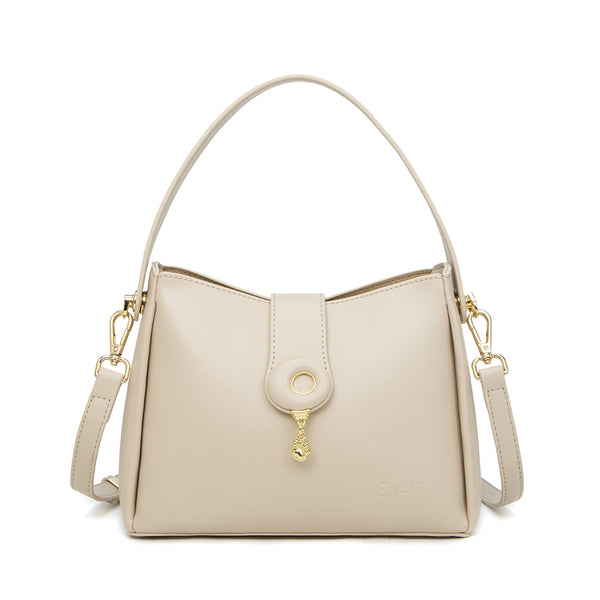 En-ji Mindi Handbag - Cream