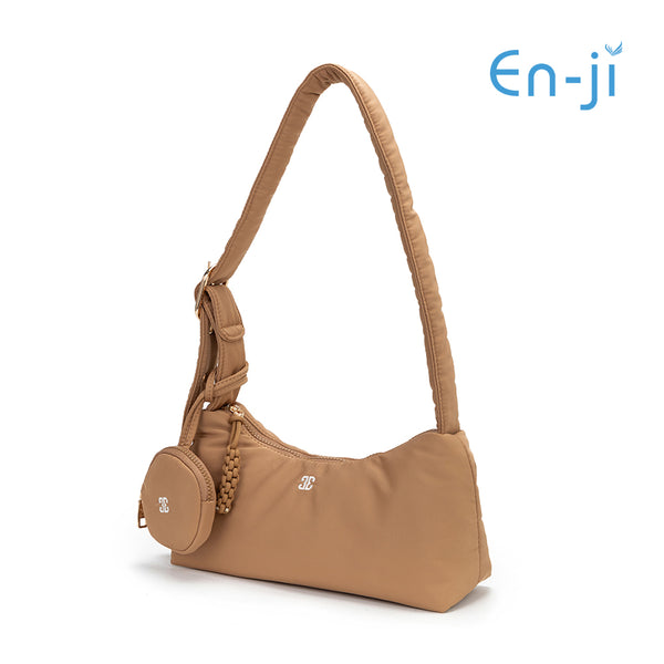 En-ji Davici Shoulderbag Wanita - Khaki