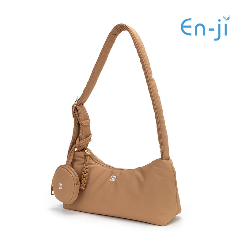 En-ji Davici Shoulderbag Wanita - Khaki