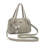 En-ji Nido Handbag - Oystergrey