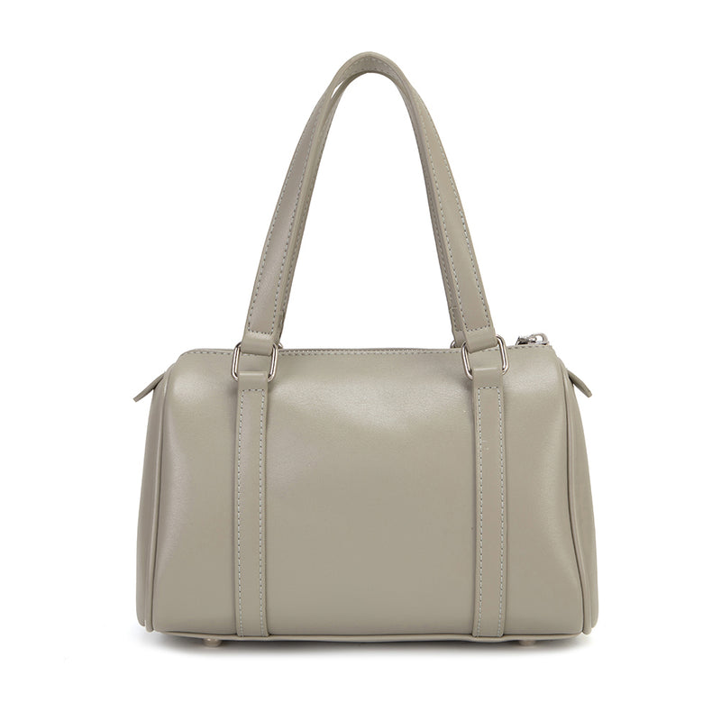 En-ji Nido Handbag - Oystergrey