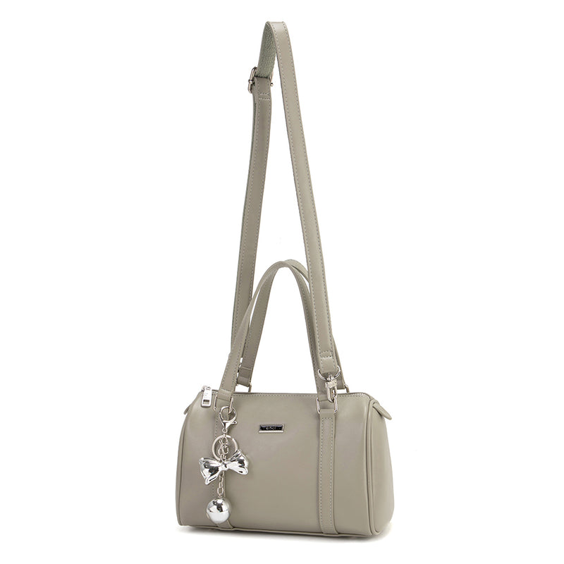 En-ji Nido Handbag - Oystergrey