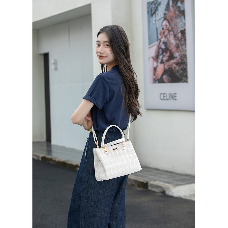En-ji Holi Handbag Wanita - Cream