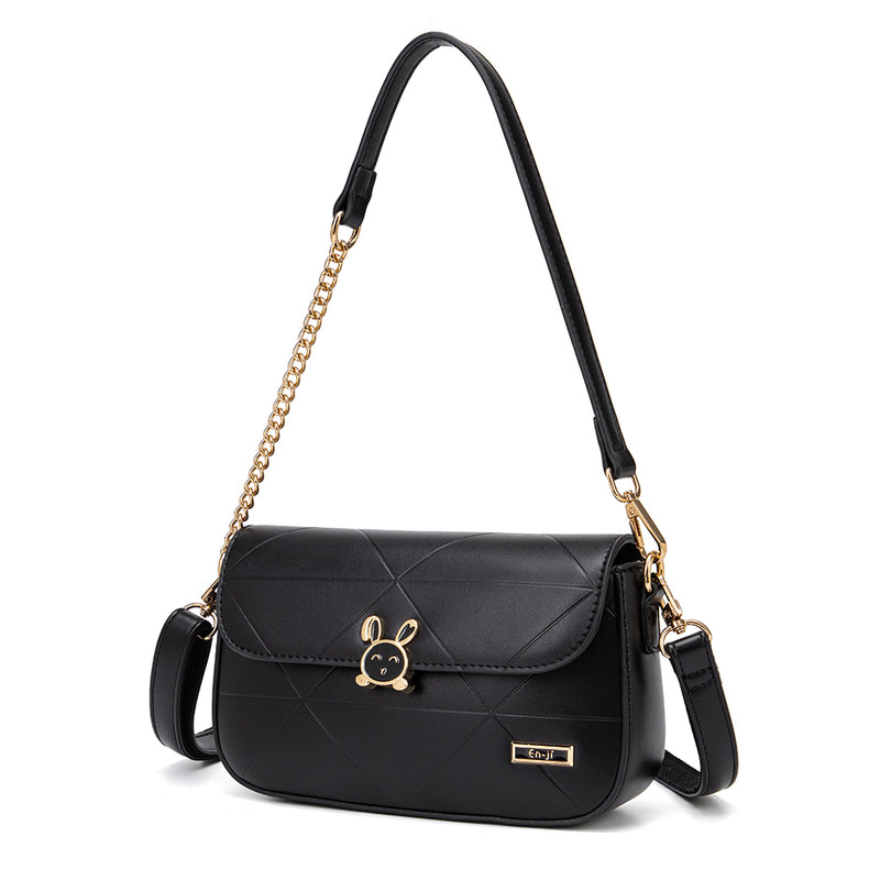 En-ji Musubi Slingbag Wanita - Black