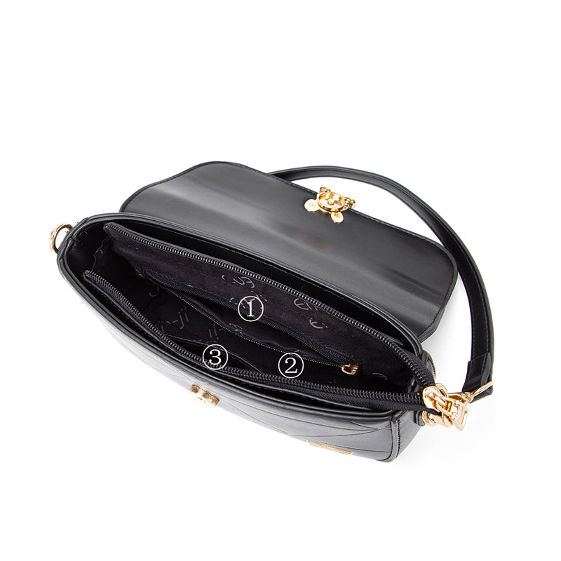 En-ji Musubi Slingbag Wanita - Black