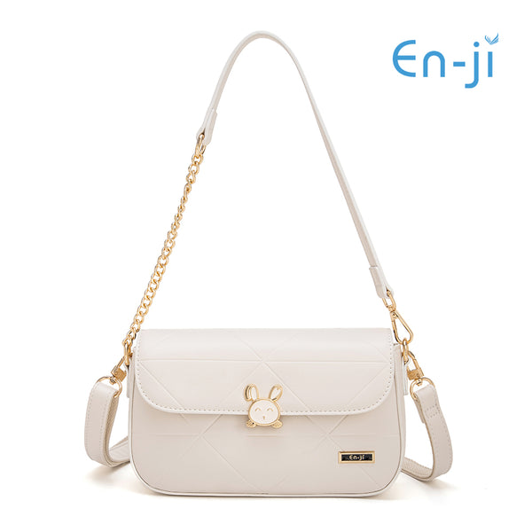 En-ji Musubi Slingbag Wanita - Cream