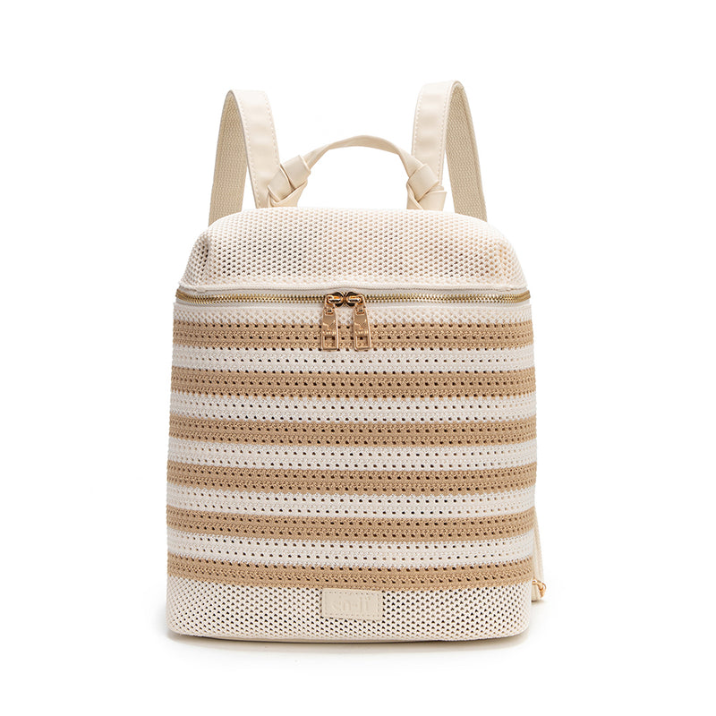 En-ji Jewon Backpack Wanita - Cream