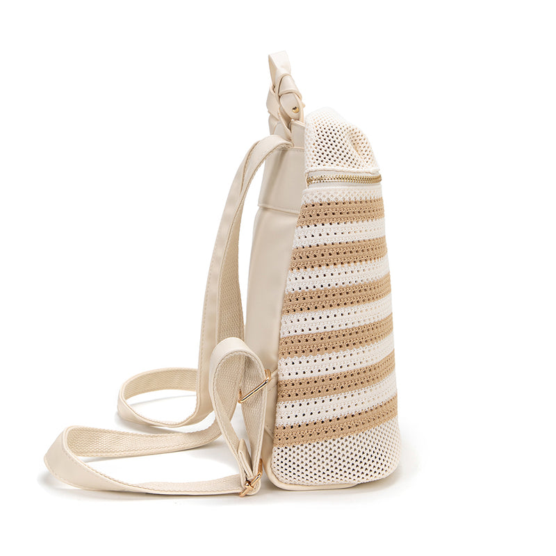 En-ji Jewon Backpack Wanita - Cream