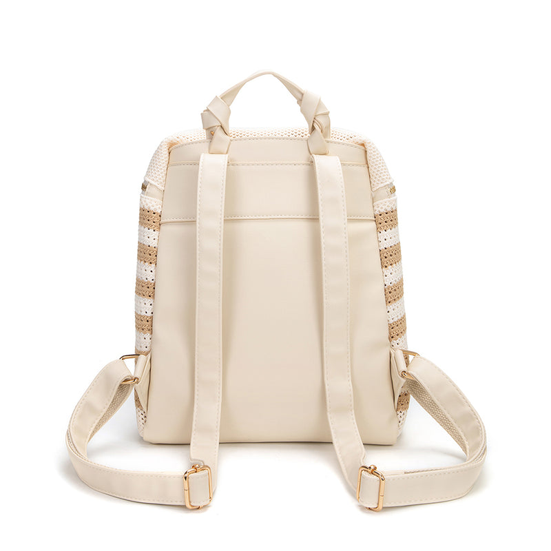 En-ji Jewon Backpack Wanita - Cream