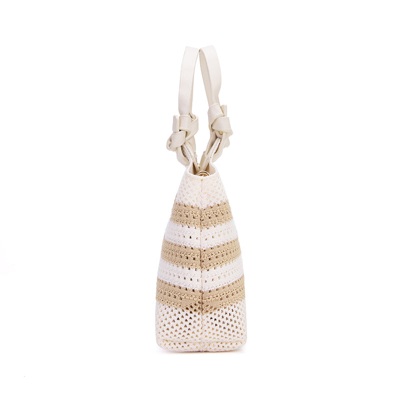 En-ji Sore Handbag - Cream