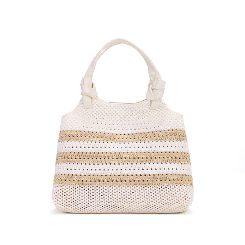 En-ji Sore Handbag - Cream