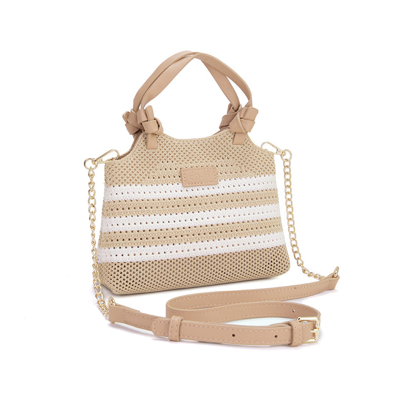 En-ji Sore Handbag - Khaki