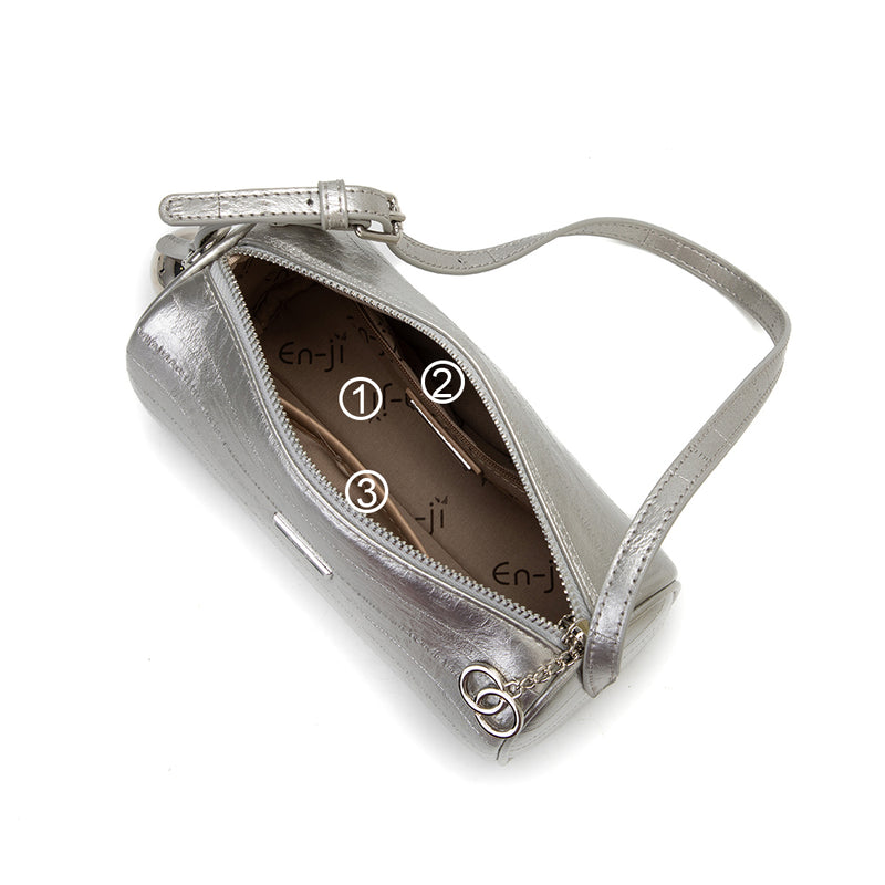 En-ji Keita Shoulderbag Wanita - Silver