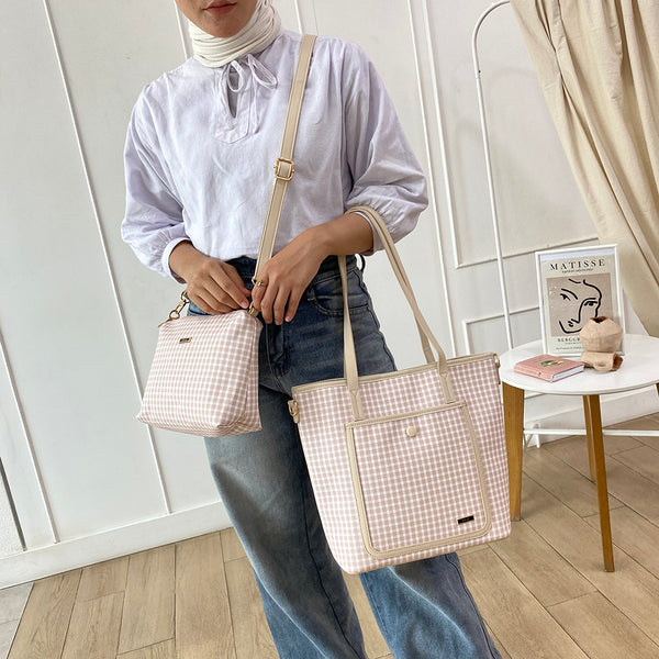 En-ji Yujun Totebag - Cream