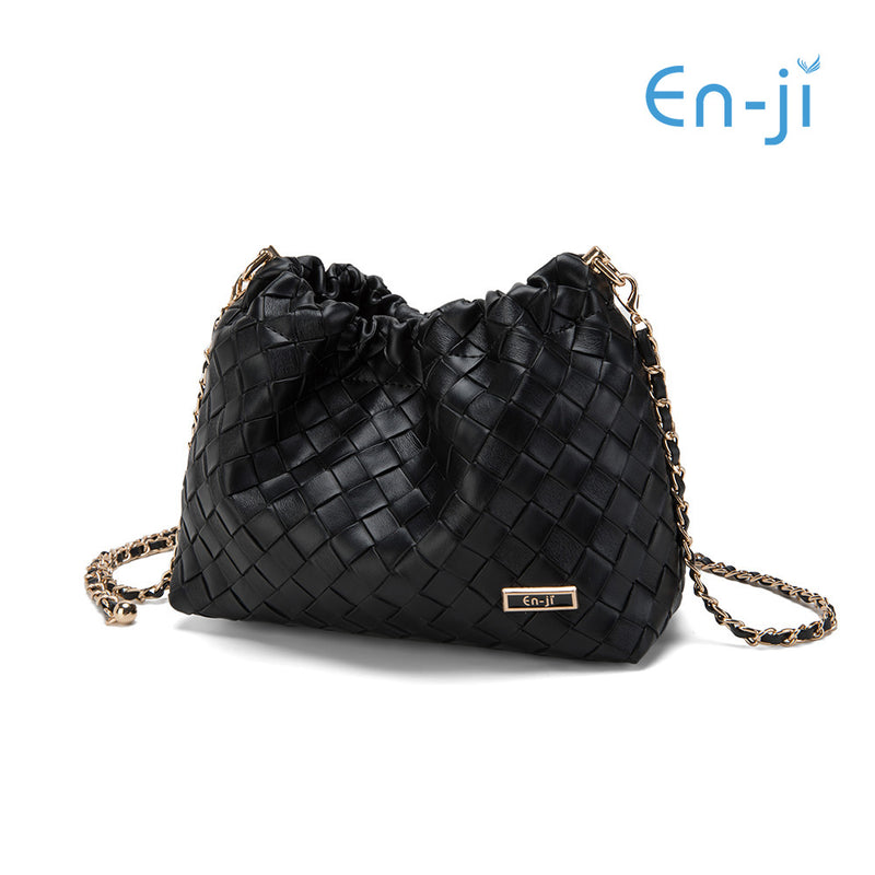 En-ji Monde Slingbag Wanita - Black