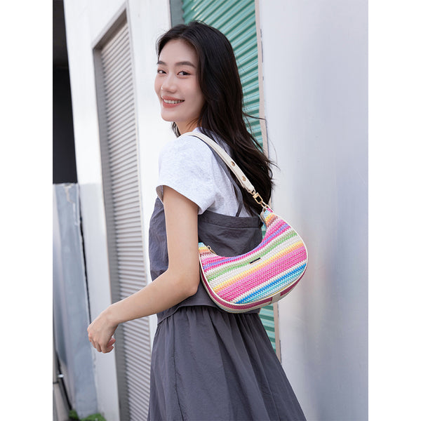 En-ji Miki Shoulderbag - Rainbow