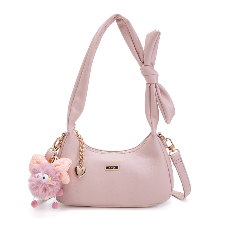 En-ji Monhi Shoulderbag - Ballerinapink