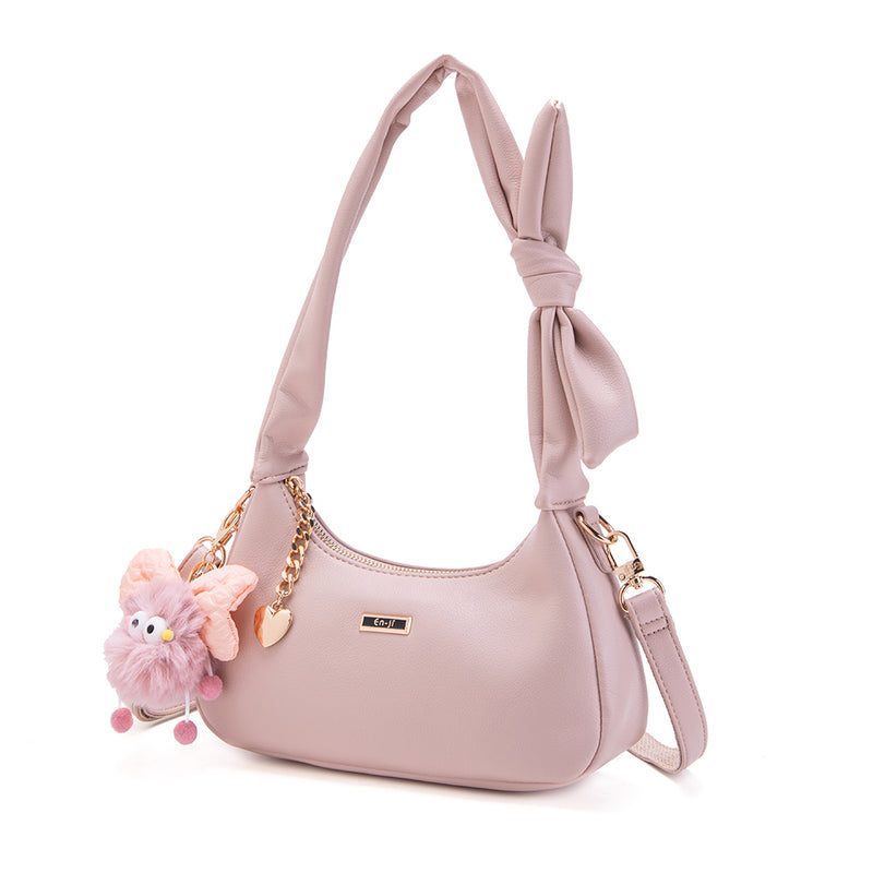 En-ji Monhi Shoulderbag - Ballerinapink