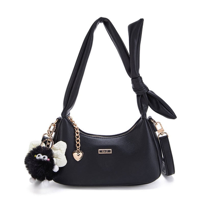 En-ji Monhi Shoulderbag - Black