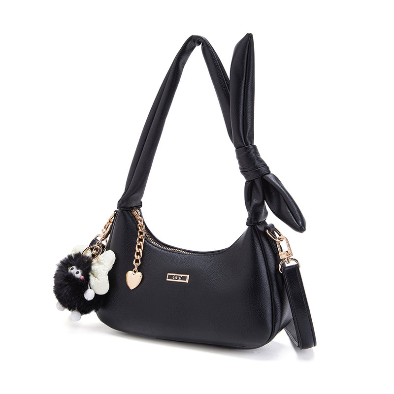 En-ji Monhi Shoulderbag - Black