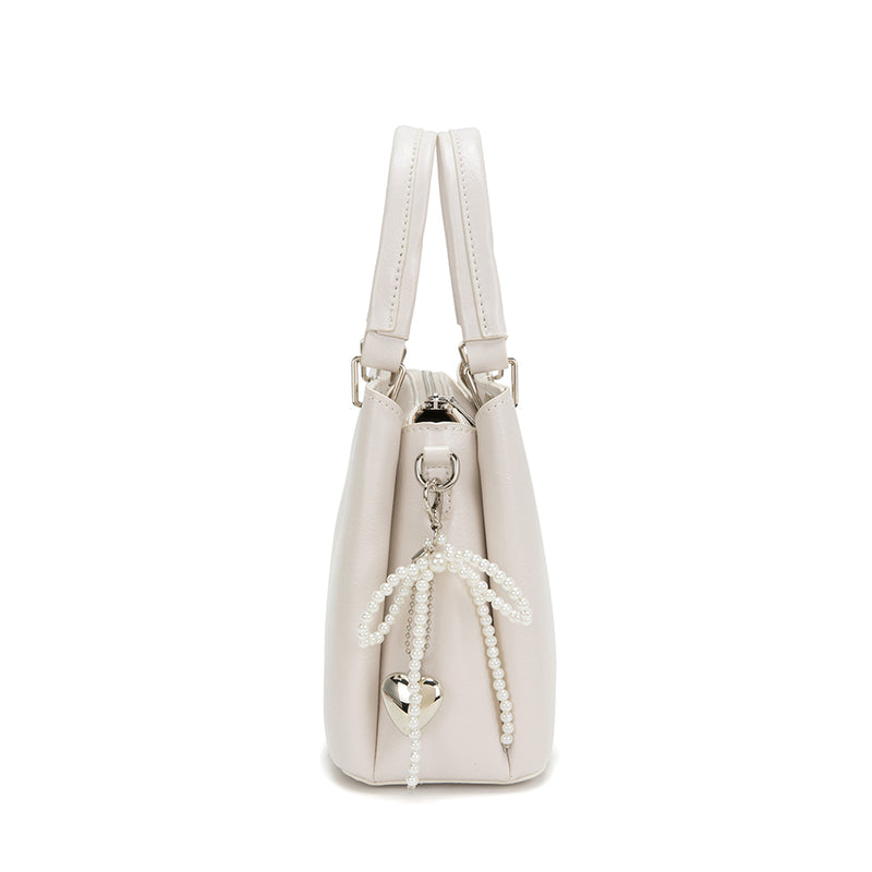 En-ji Irona Handbag Wanita - Ivory