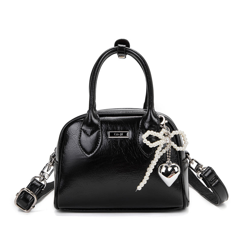 En-ji Miudi Handbag - Black