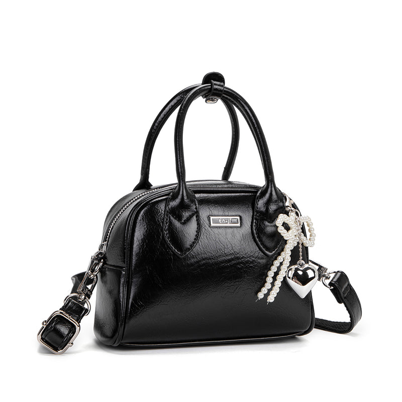 En-ji Miudi Handbag - Black