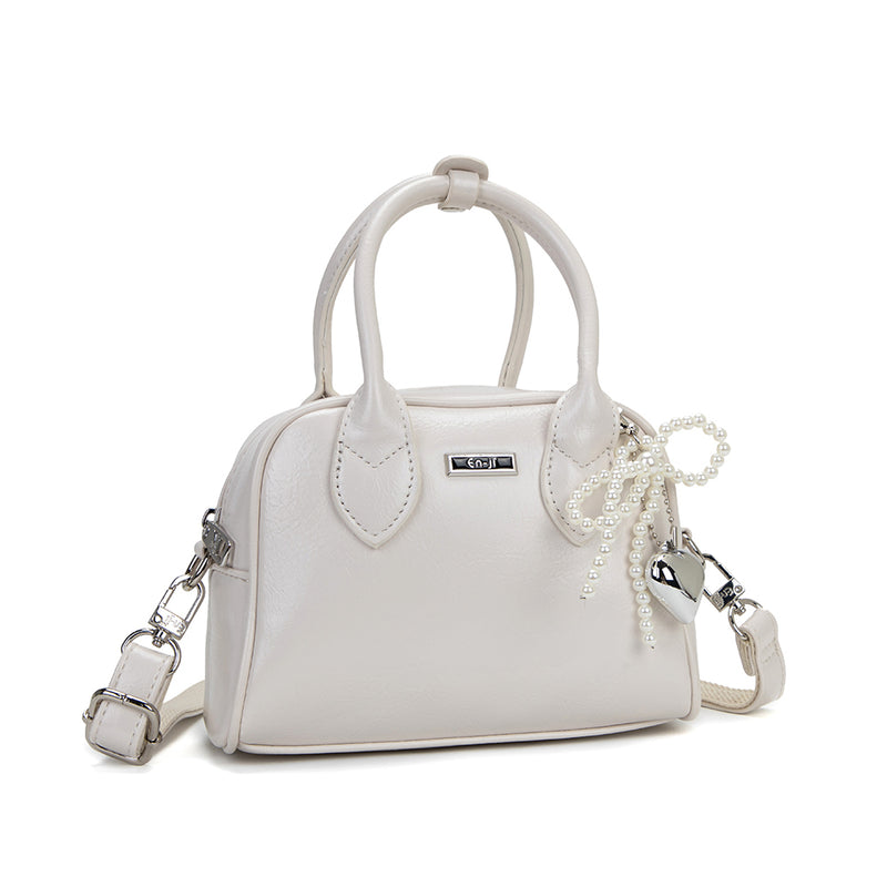 En-ji Miudi Handbag - Ivory