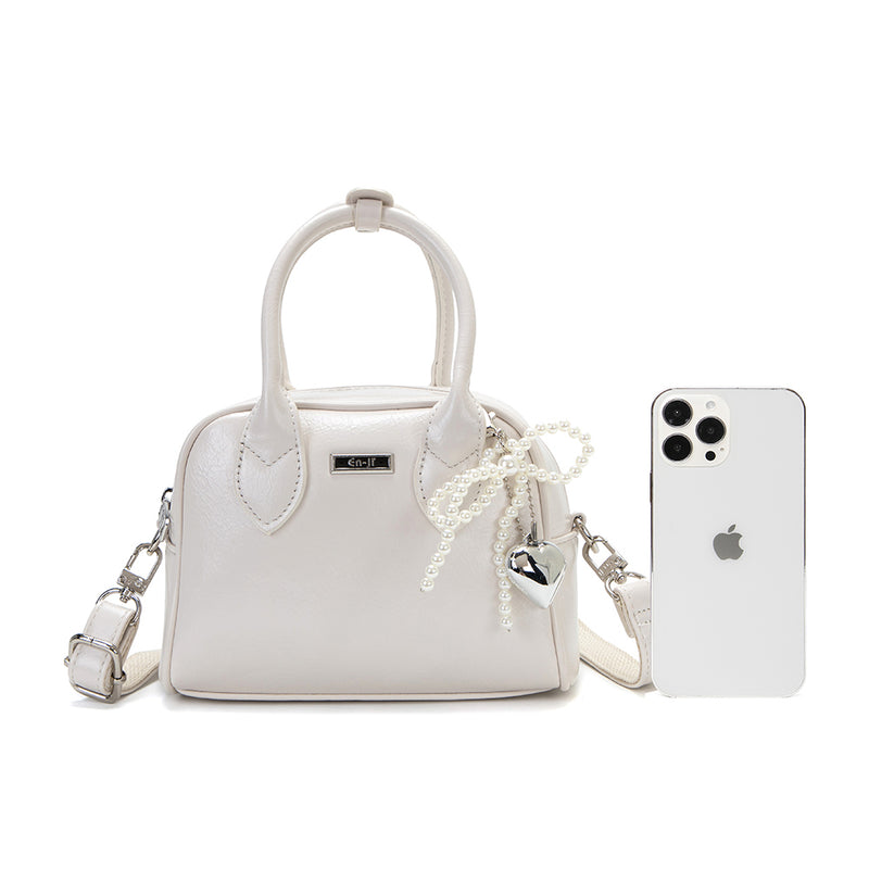 En-ji Miudi Handbag - Ivory