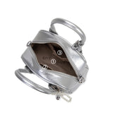 En-ji Miudi Handbag - Silver