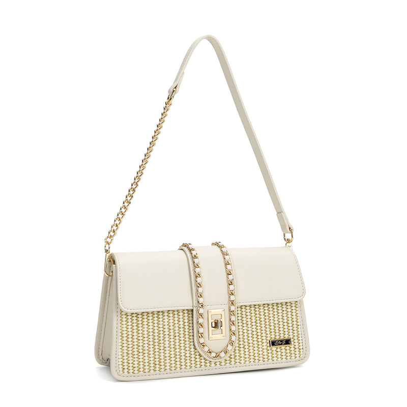 En-ji Dalsa Shoulderbag - Cream