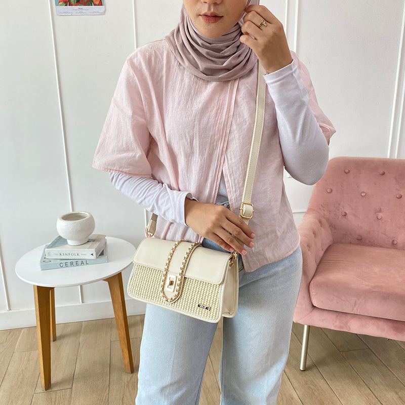 En-ji Dalsa Shoulderbag - Cream