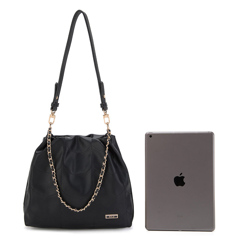 En-ji Bohi Shoulderbag Wanita - Black