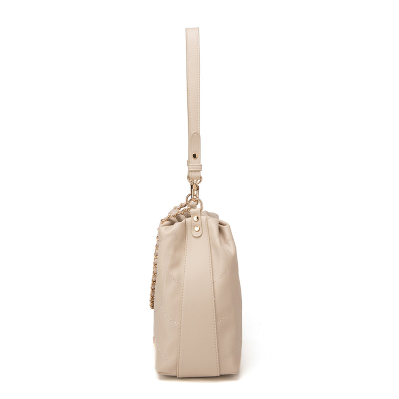 En-ji Bohi Shoulderbag Wanita - Cream