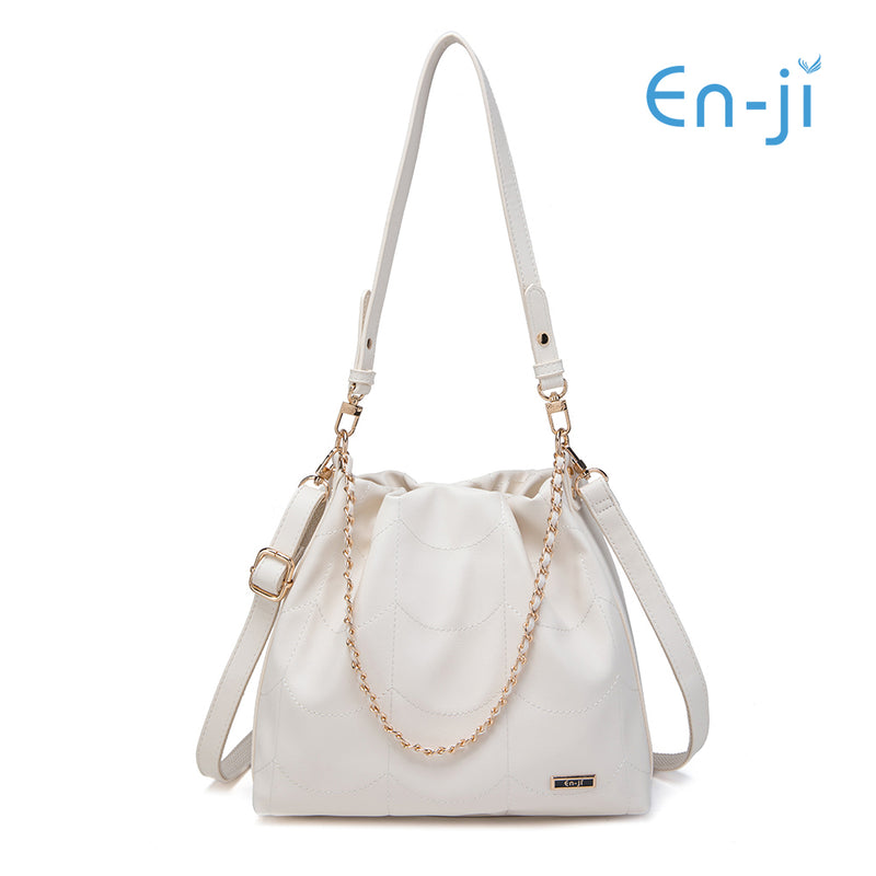 En-ji Bohi Shoulderbag Wanita - Ivory