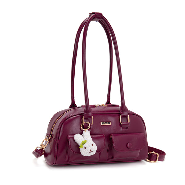 En-ji Soksu Shoulderbag - Cherryred