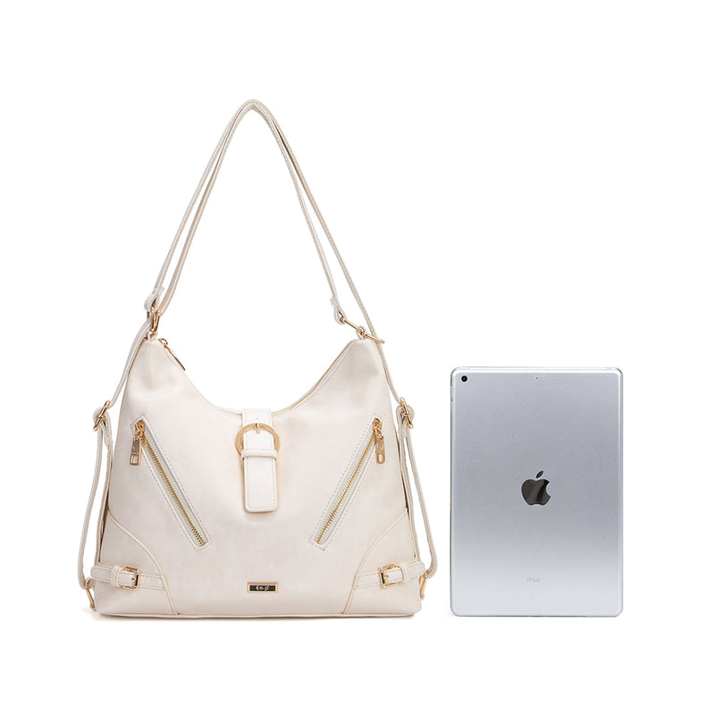 En-ji Tabi Shoulderbag - Ivory