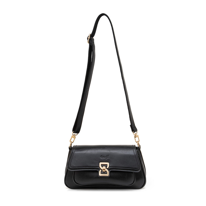 En-ji Sawon Shoulderbag Wanita - Black