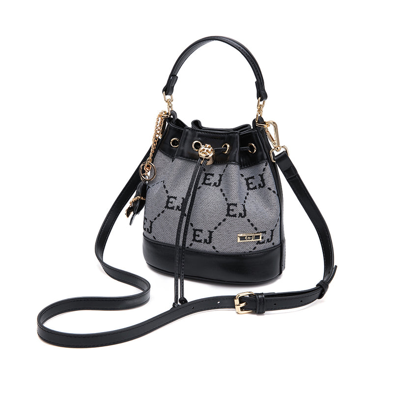 En-ji Miyori Handbag - Black