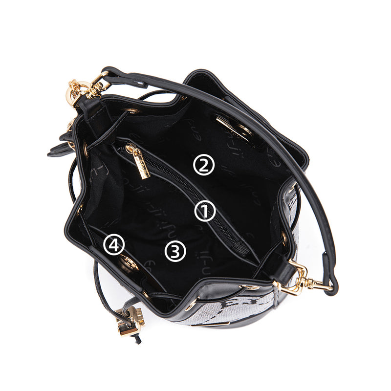 En-ji Miyori Handbag - Black