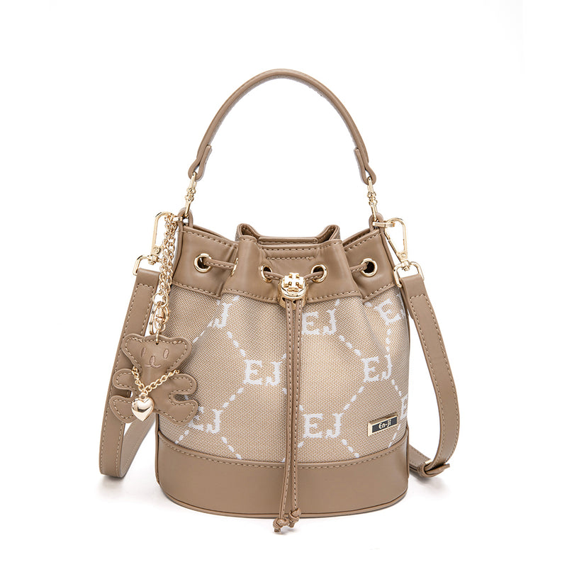 En-ji Miyori Handbag - Khaki